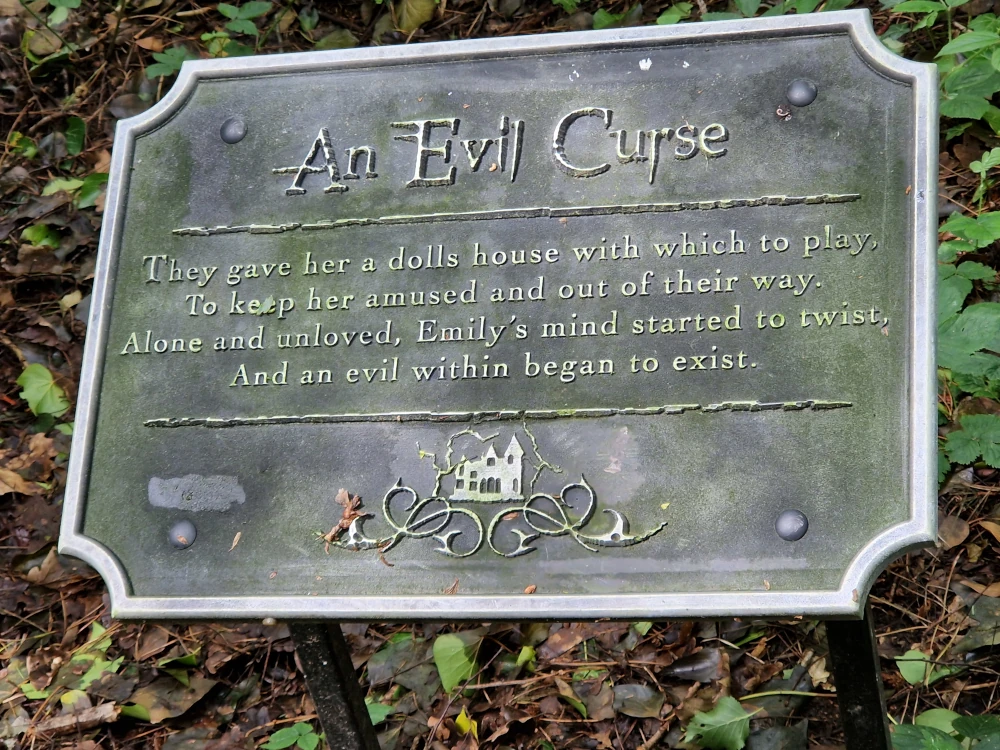 The Curse at Alton Manor Sign