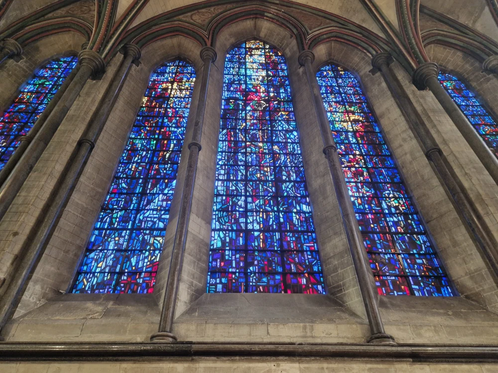 Prisoners of Conscience Window at Salisbury Cathedral