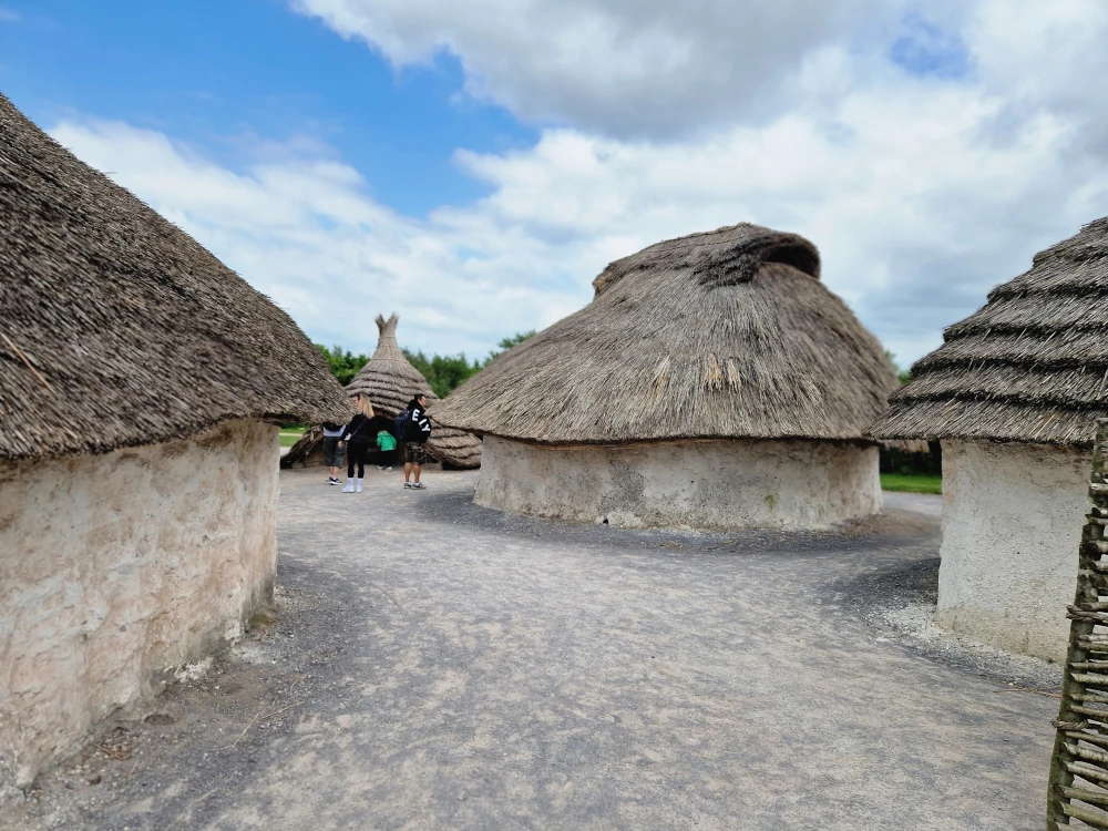 Stonehenge Neolithic huts