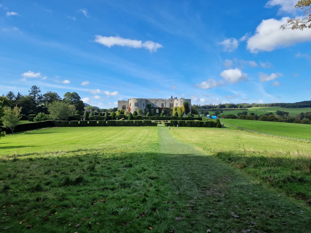 Chirk Castle Garden View