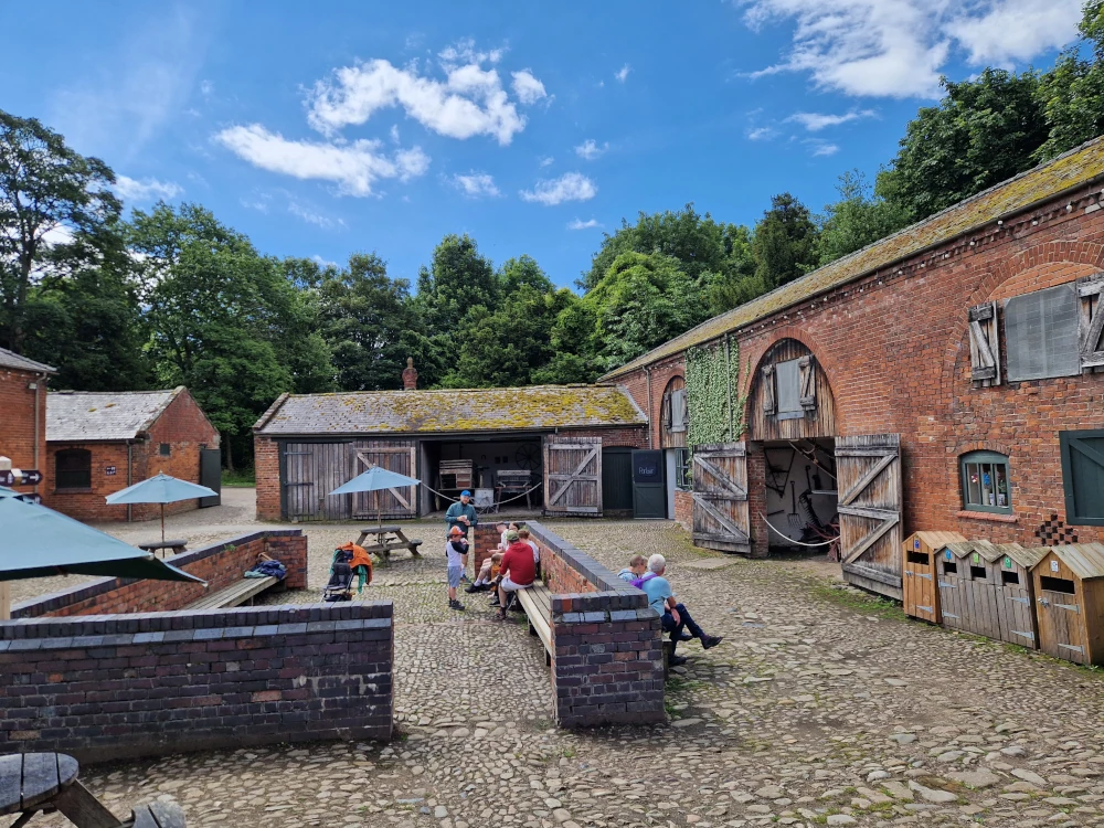 Erddig Hall Courtyard