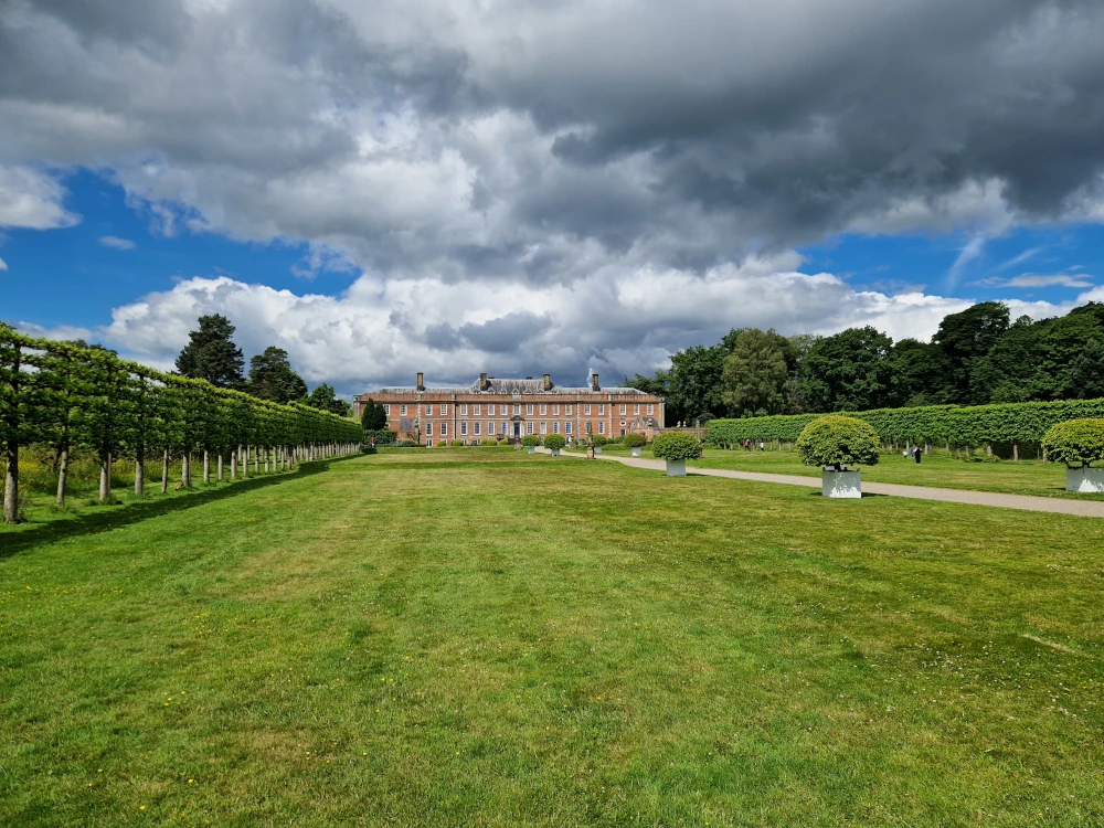 Erddig Hall Garden VIew