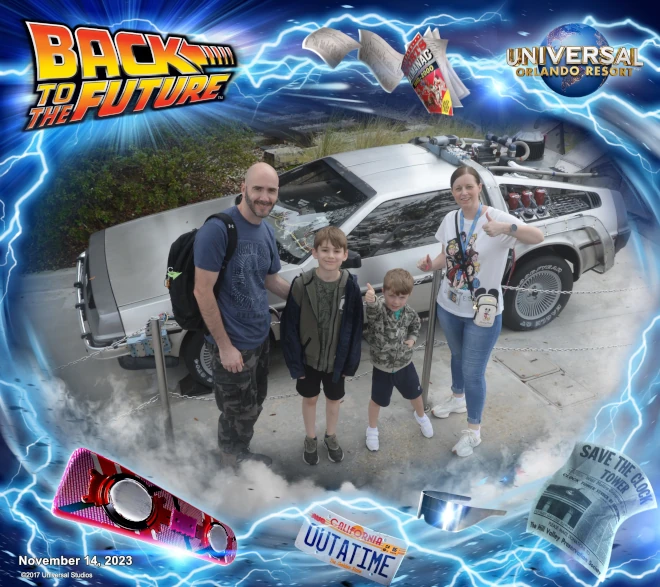 Back To The Future -Universal Studios Orlando