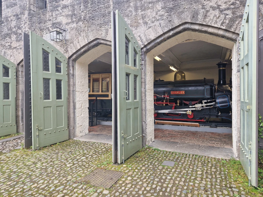 Penrhyn Castle Railway Museum Entrance
