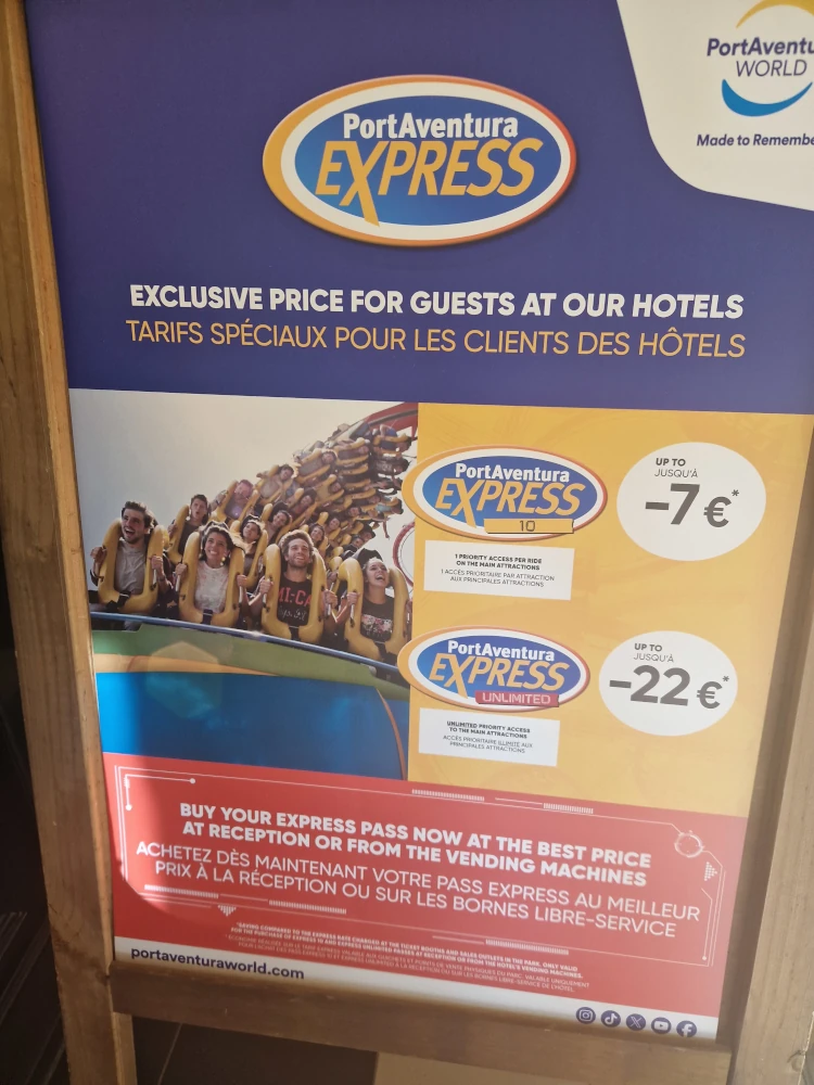 Hotel Gold River Express Passes