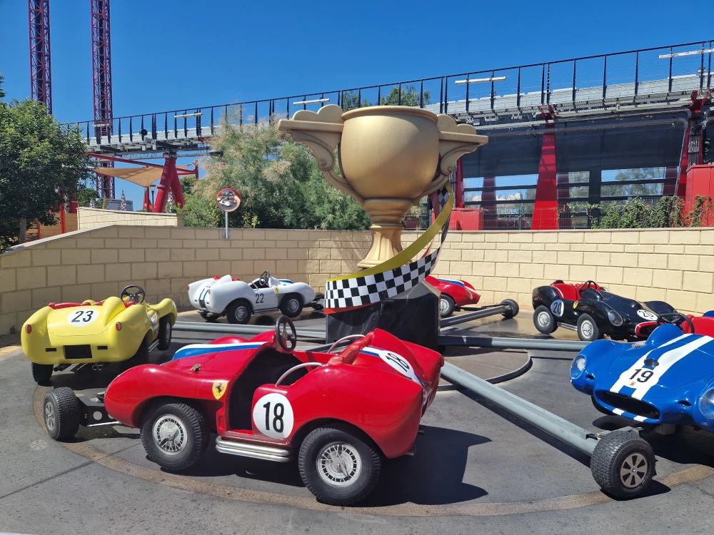 Ferrari Land Kids Spinning Cars