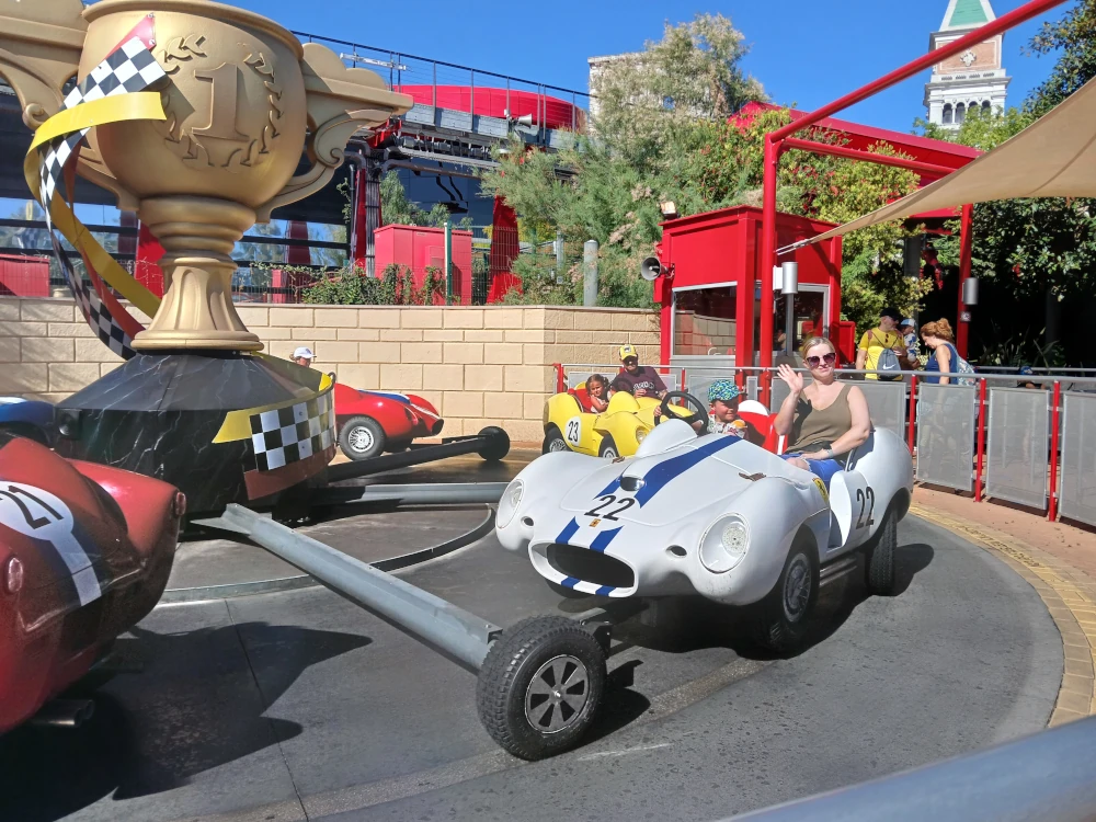 Ferrari Land Kids Spinning Cars