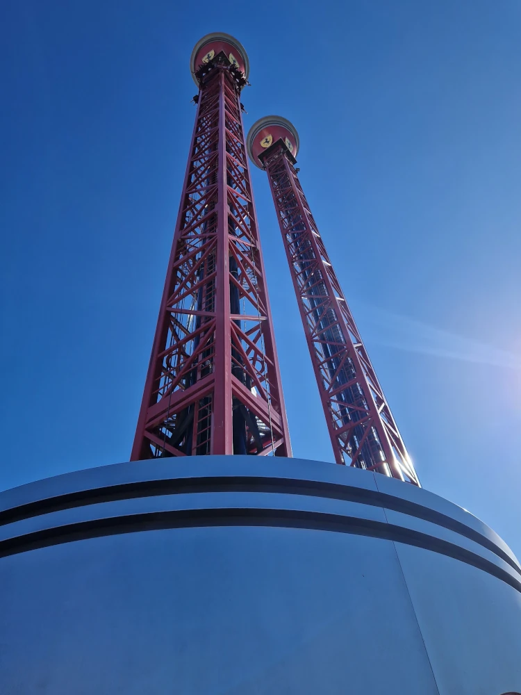 Ferrari Land Thrill Towers