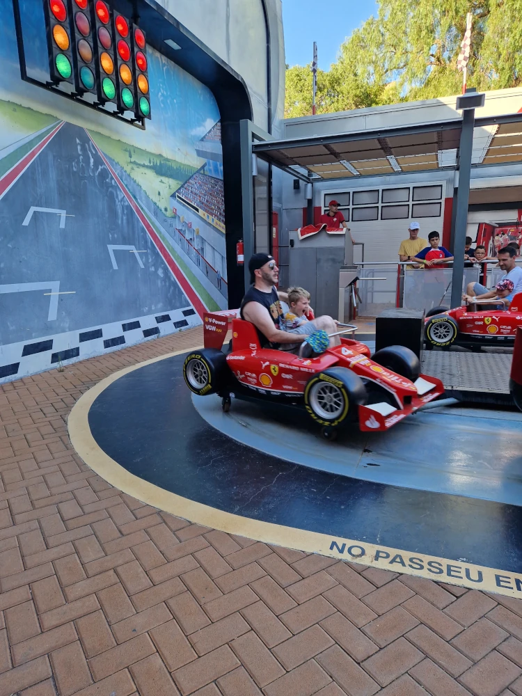 Ferrari Land F1 Whip Ride