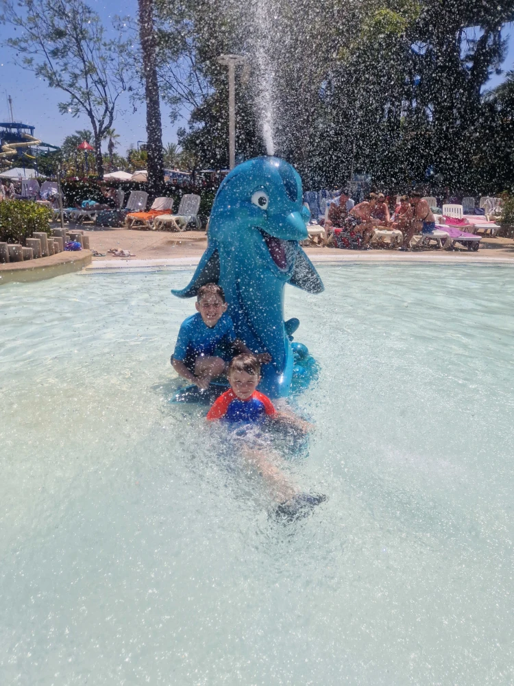 Caribe Aquatic Park Character Fountains