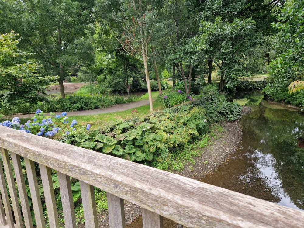 Bodnant Gardens View from Bridge