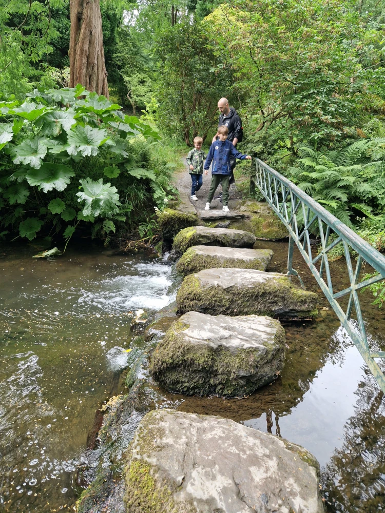 Bodnant Gardens Stepping Stones