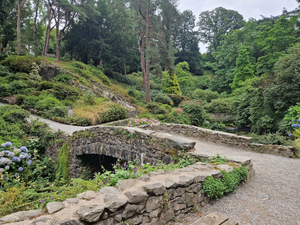 Bodnant Gardens Old Mill Bridge