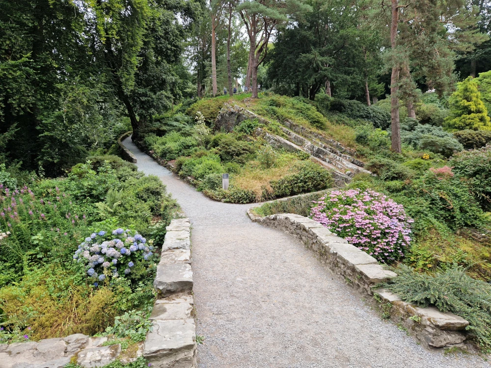 Bodnant Gardens Pathways through the gardens