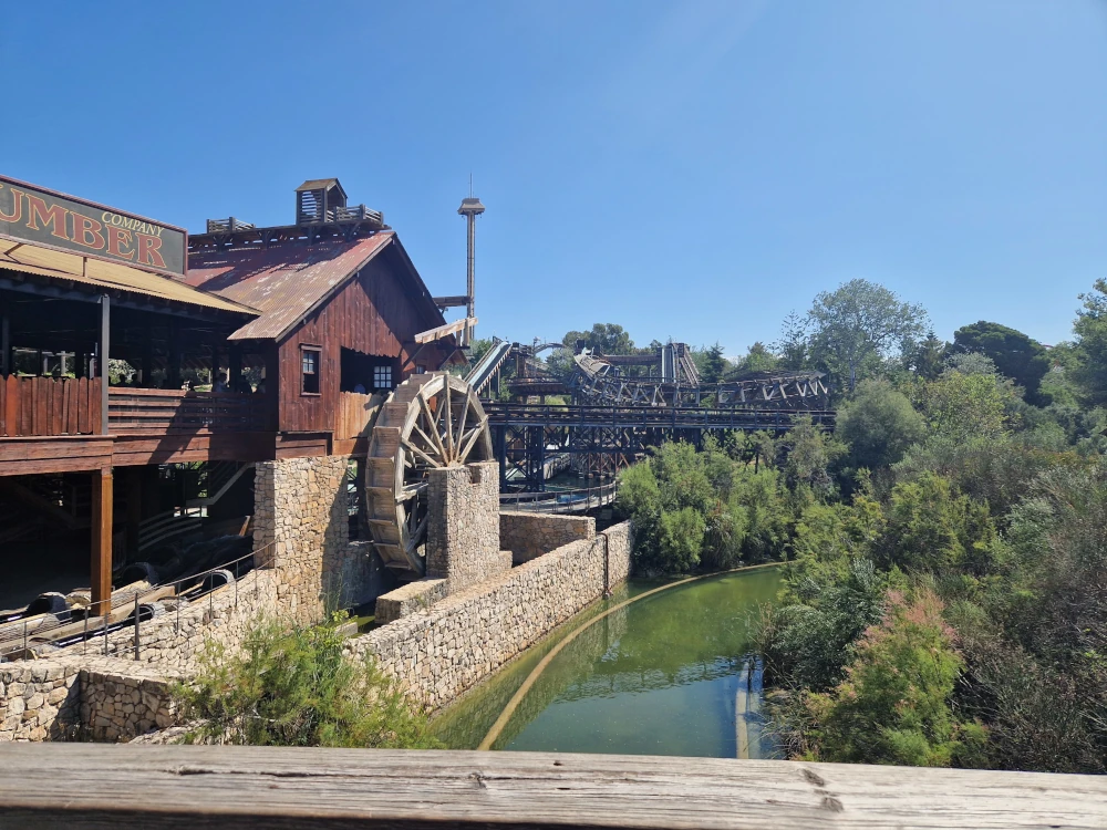 PortAventura Park Grand Canyon Rapids and Silver River Flume