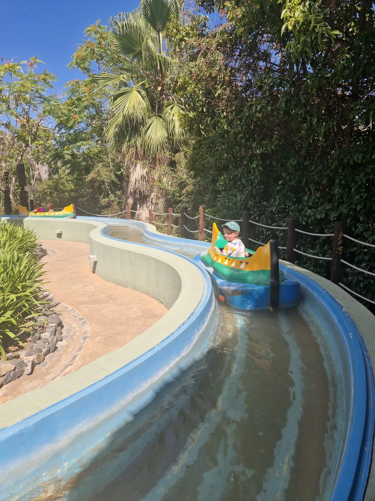 PortAventura Park Polynesia Canoes