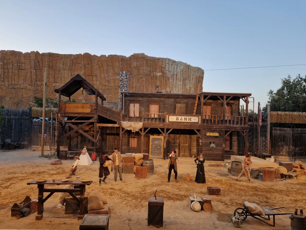 PortAventura Park Wild West Stunt Show