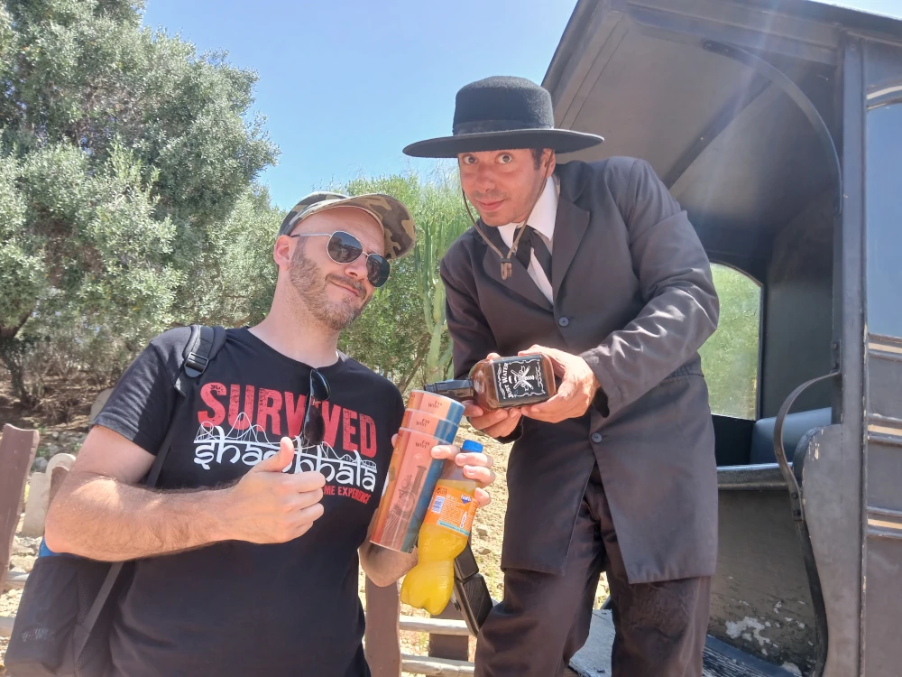 PortAventura Park Drunk Preacher