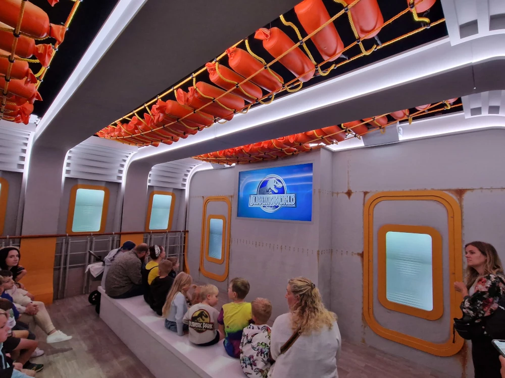 Jurassic World The Exhibition Ferry