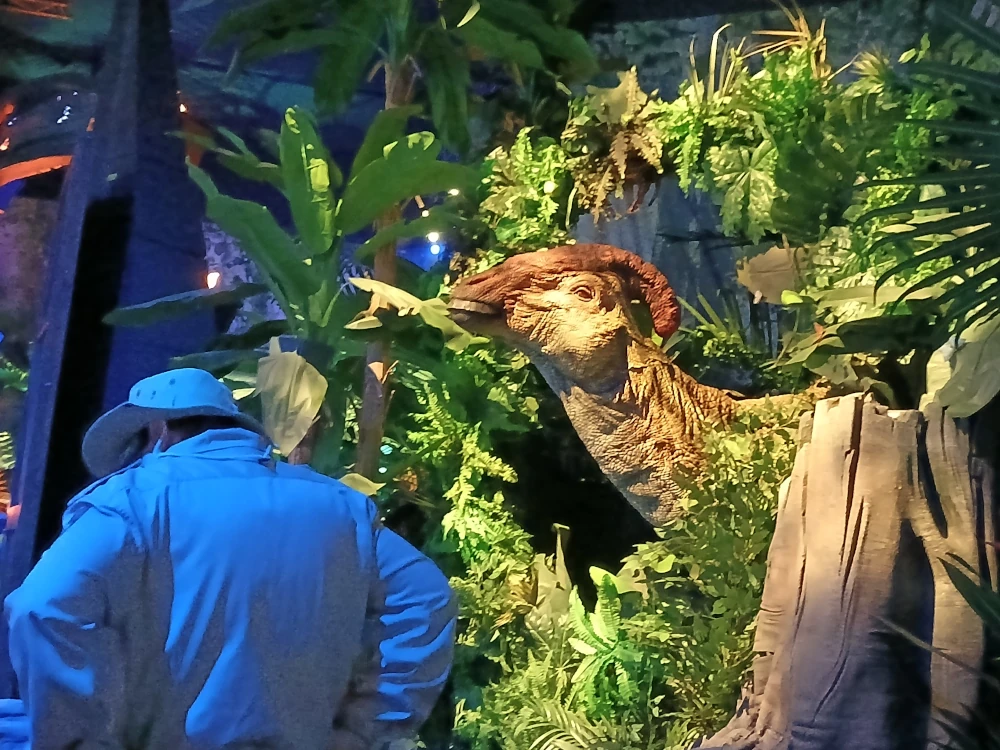 Jurassic World The Exhibition Parasaurolophus
