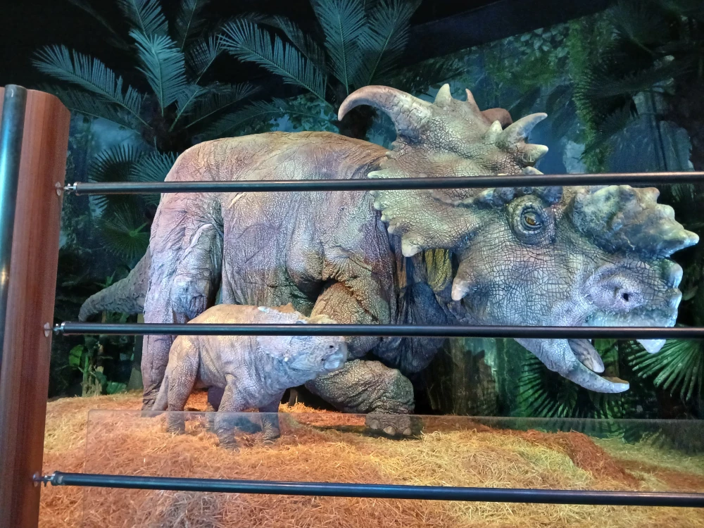 Jurassic World The Exhibition Pachyrhinosaurus