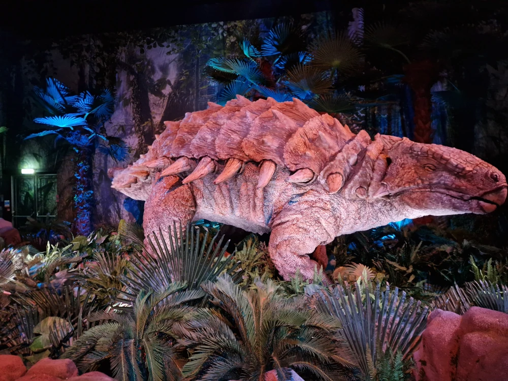 Jurassic World The Exhibition Ankylosaurus