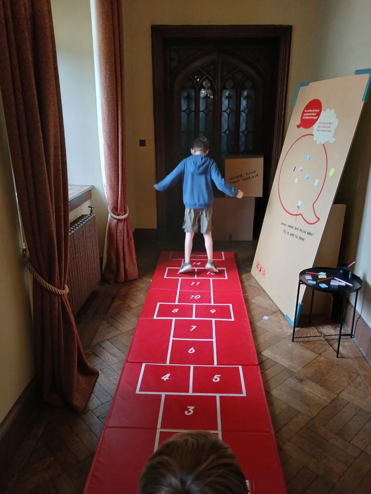 Chirk Castle Summer of Play Hopscotch
