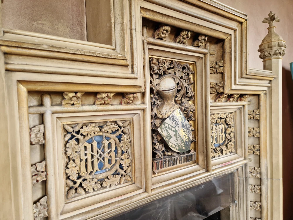 Chirk Castle East Wing Fireplace
