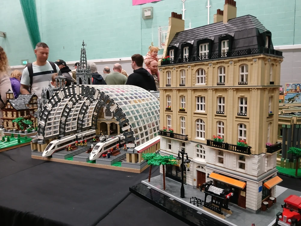 National Brick Events Wrexham Lego Station Houses