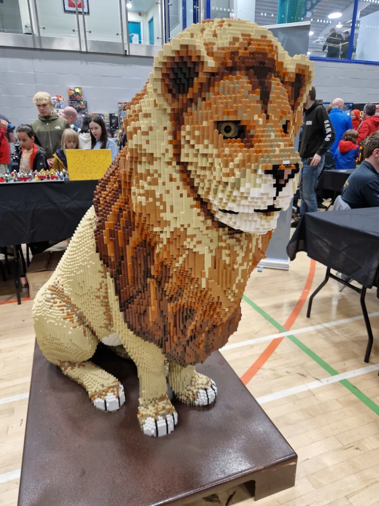 National Brick Events Wrexham Lego Lion