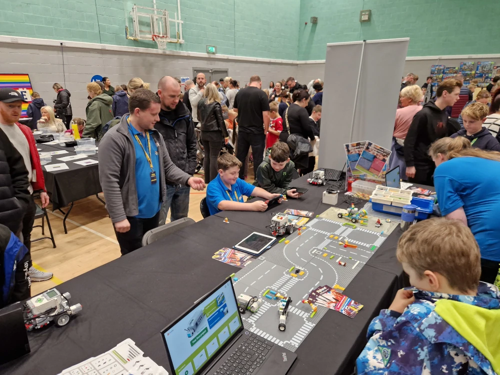 National Brick Events Wrexham Lego Interactive builds