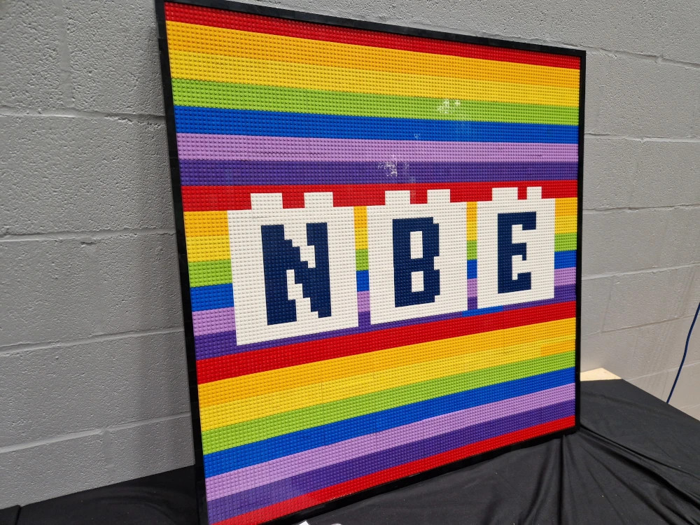 National Brick Events Wrexham Lego NBE Mosaic
