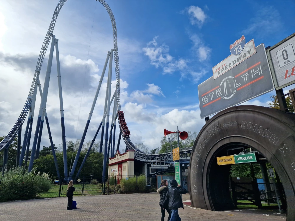 Thorpe Park Stealth