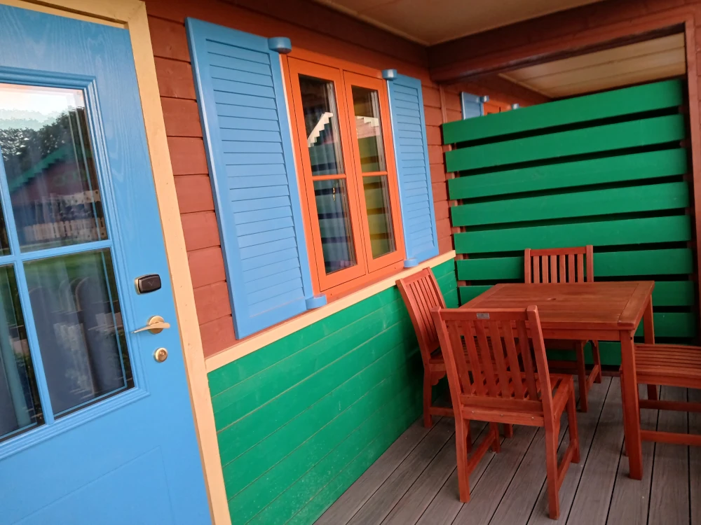 Legoland Windsor Woodland Lodge Patio