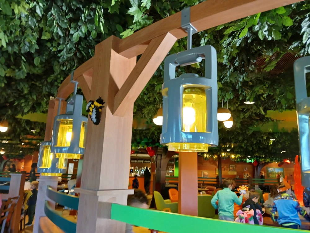 Legoland Windsor Woodland Lodge Clubhouse Lego Lantern