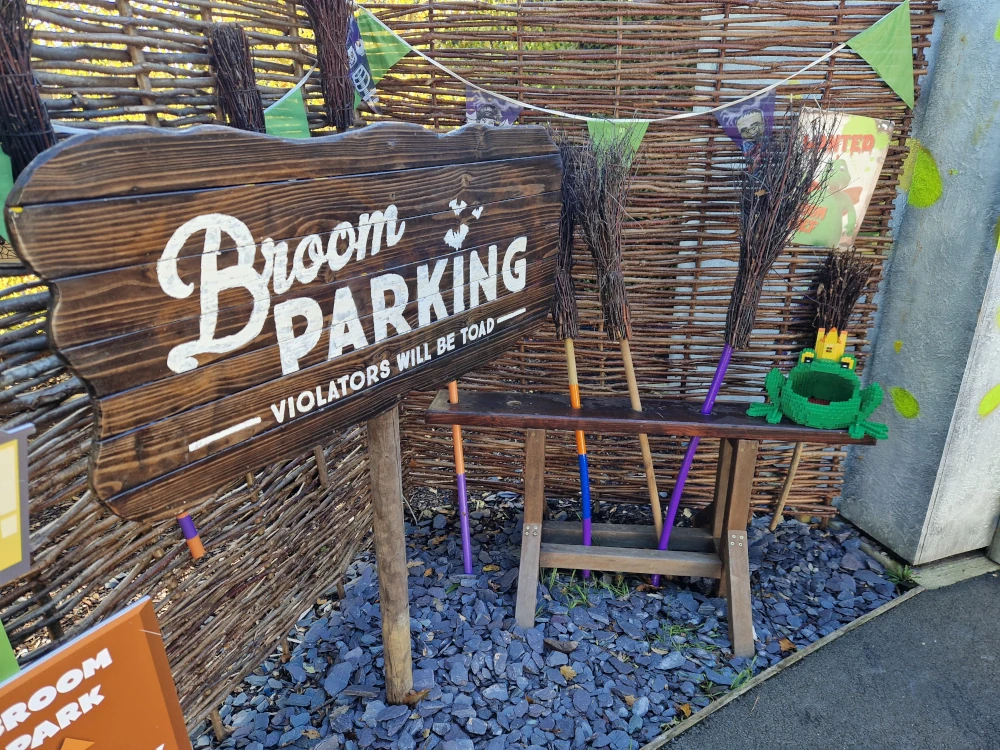 Legoland Windsor Brick or Treat Broom Parking