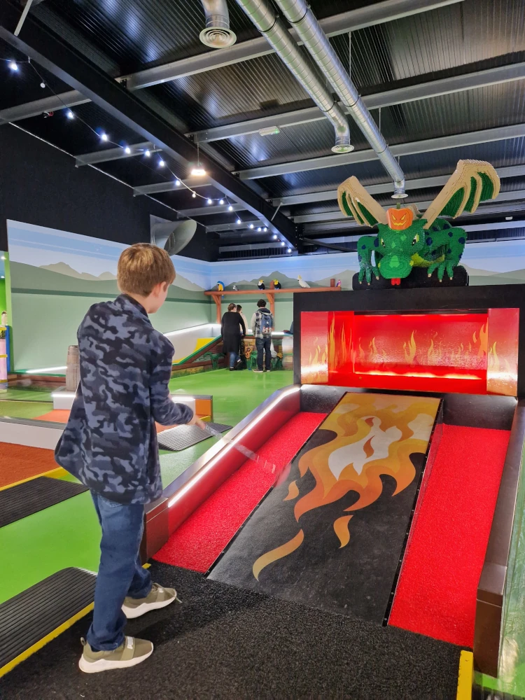 Legoland Windsor Adventure Golf Medieval Mayhem Dragon