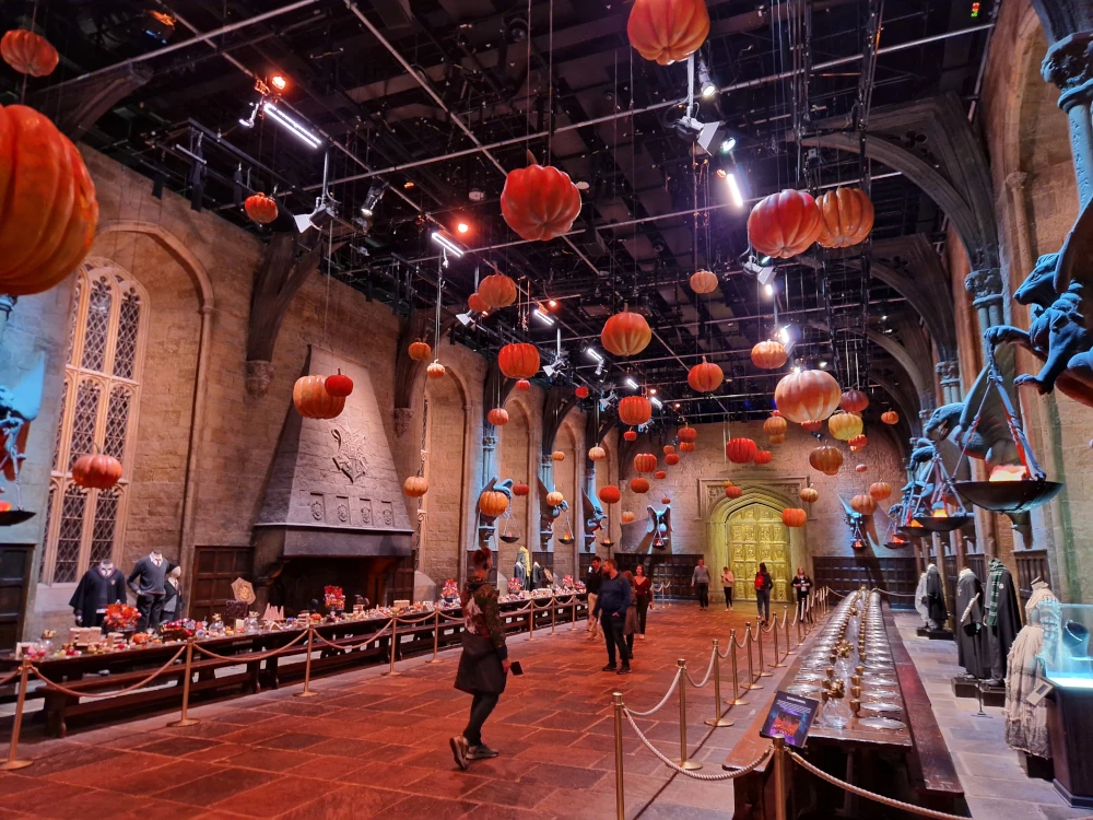 Warner Bros Studio Tour The Great Hall Halloween