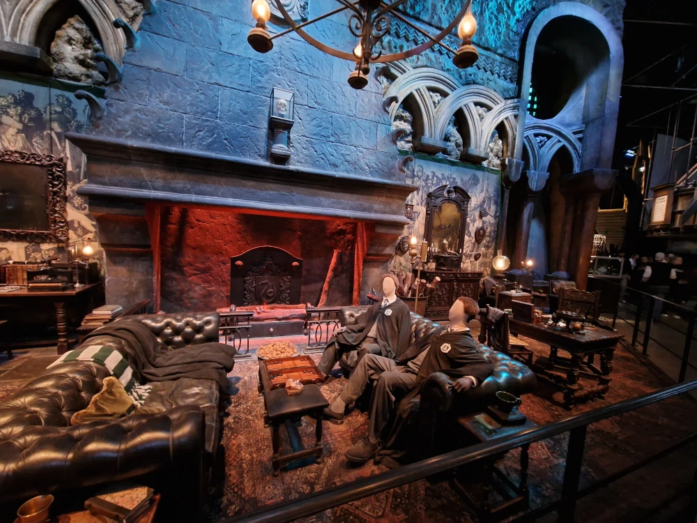 Warner Bros Studio Tour Slytherin Common Room