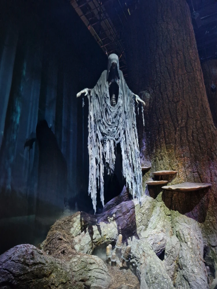Warner Bros Studio Tour Dementor in the Forbidden Forest
