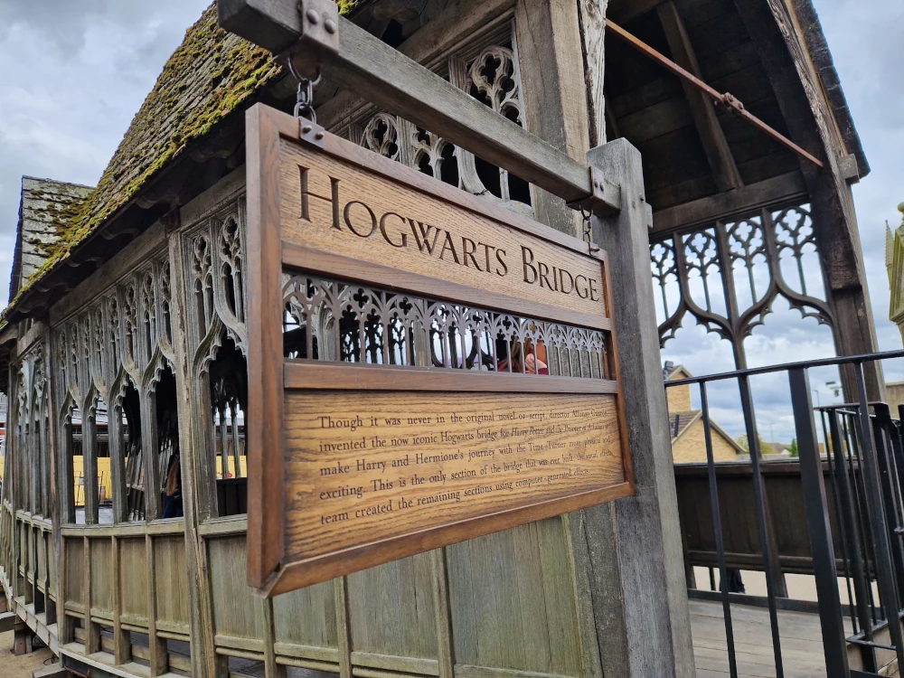 Warner Bros Studio Tour Hogwarts Bridge