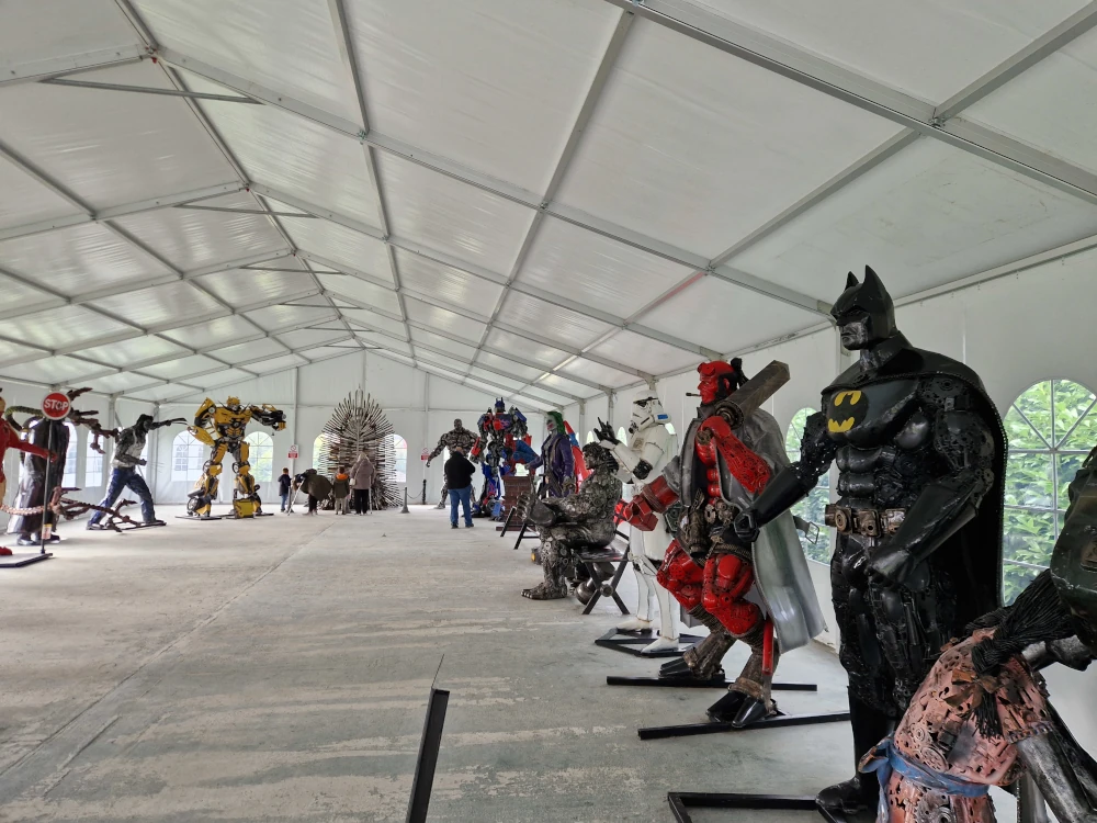 British Ironwork Museum Superheroes and Villains