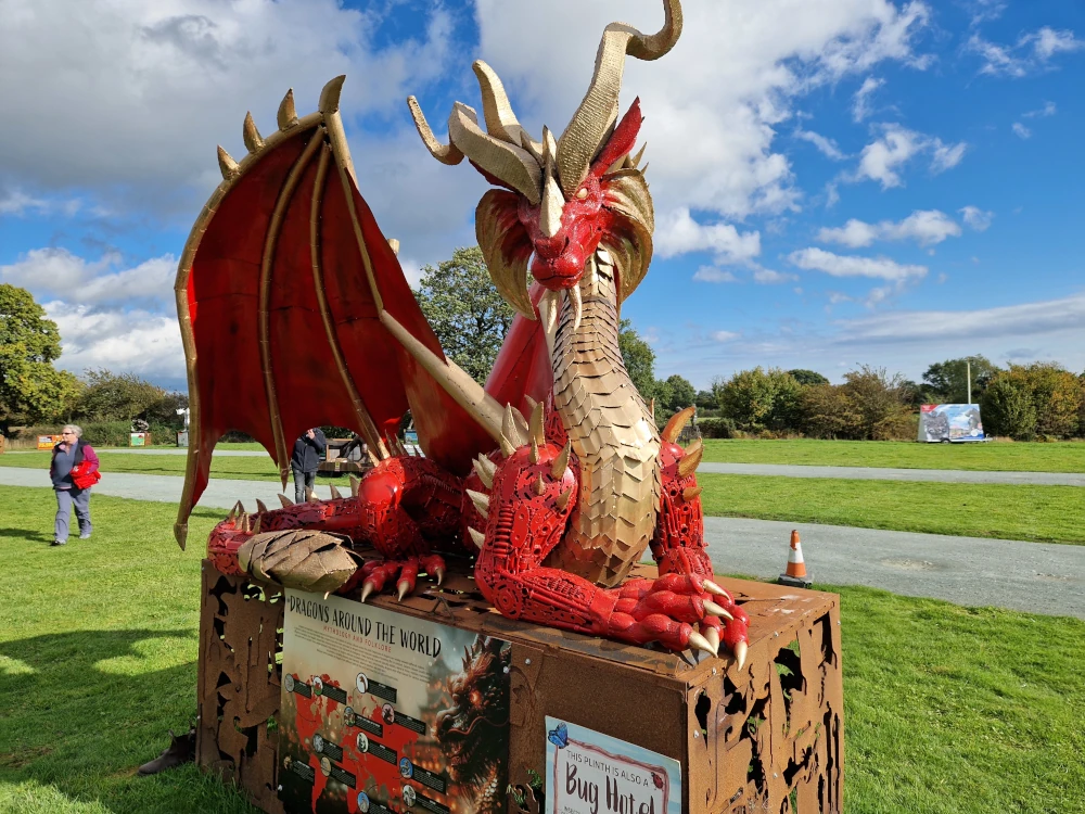 British Ironwork Museum Dragons