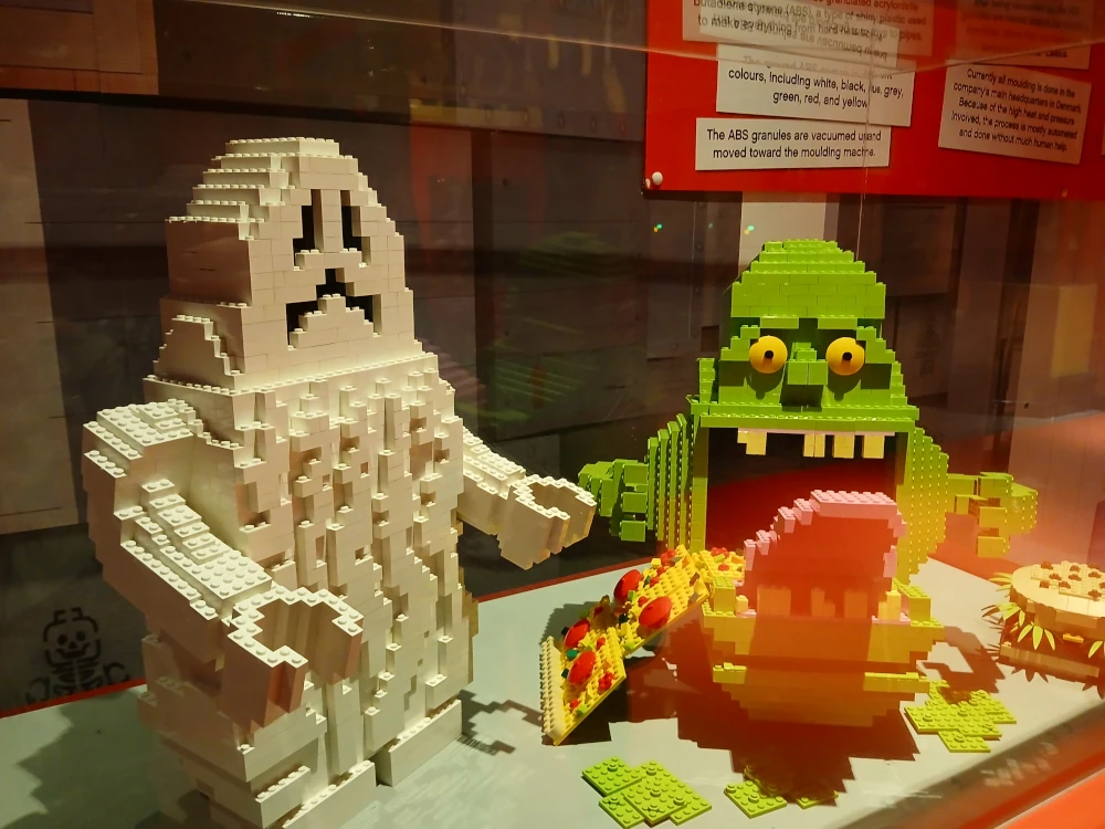 Legoland Discovery Centre Manchester Slimer and Ghost