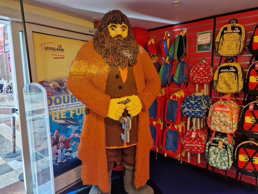 Legoland Discovery Centre Manchester Hagrid
