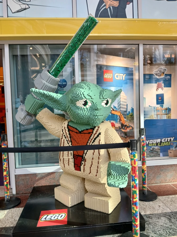 Legoland Discovery Centre Manchester Yoda
