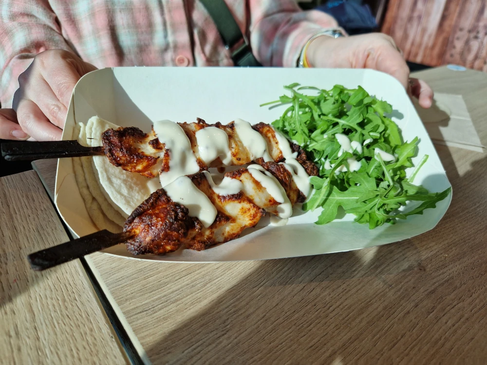 Shrek Far Far Away Cafe Chicken Skewers