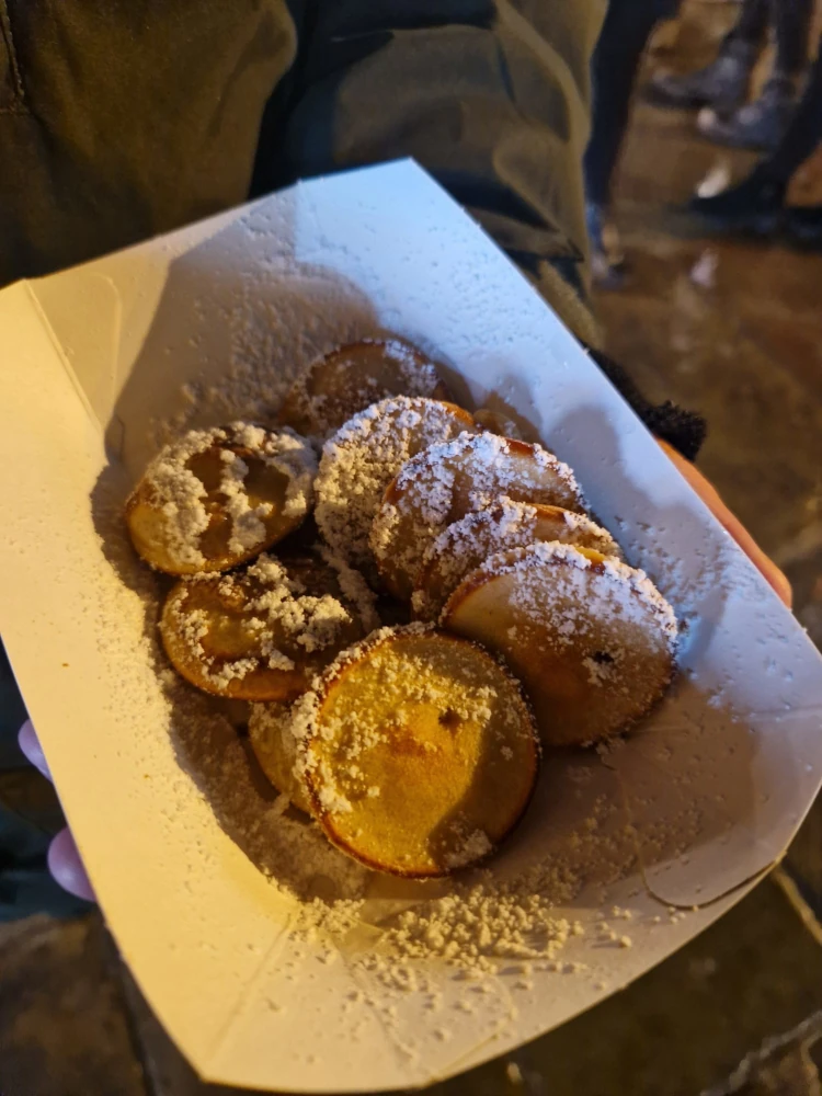 Chester Christmas Market Mini Dutch Pancakes