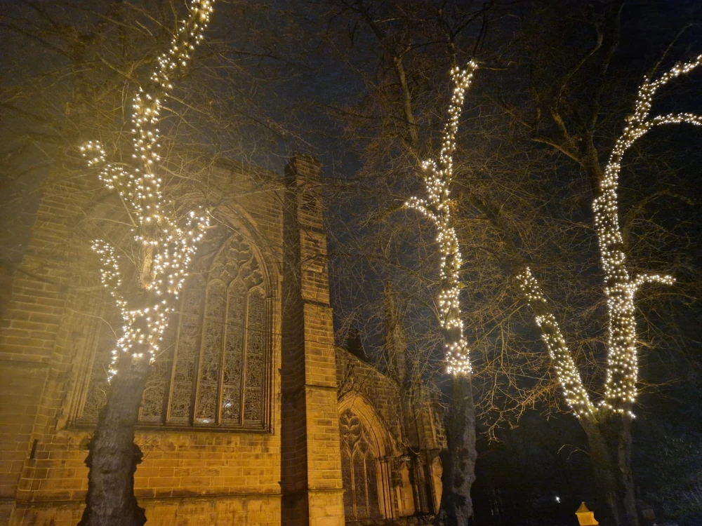 Chester Christmas Market Tree Lights