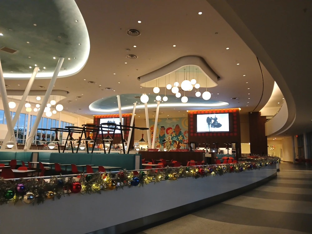 Universal Cabana Bay Beach Resort Bayliner Diner Seating
